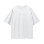 Let Happiness Bloom Oversize graphic tshirt by Shop FNDMNTLS - Tshirts, 100% Cotton, Boxy Fit