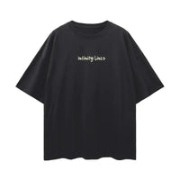 Let Happiness Bloom Oversize graphic tshirt by Shop FNDMNTLS - Tshirts, 100% Cotton, Boxy Fit