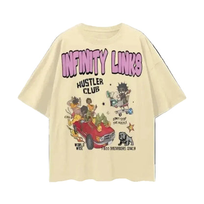 Infinity Links Members Only Graphic Tshirt by Shop FNDMNTLS - Tshirts, casual wear, Cotton T-shirt