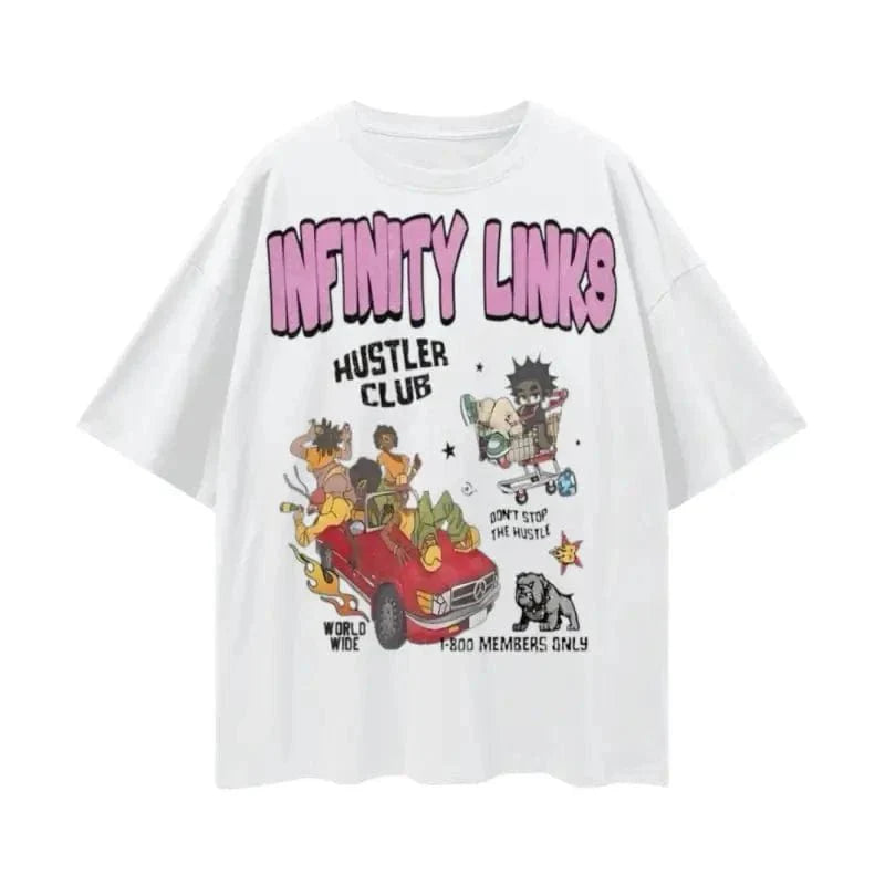 Infinity Links Members Only Graphic Tshirt by Shop FNDMNTLS - Tshirts, casual wear, Cotton T-shirt