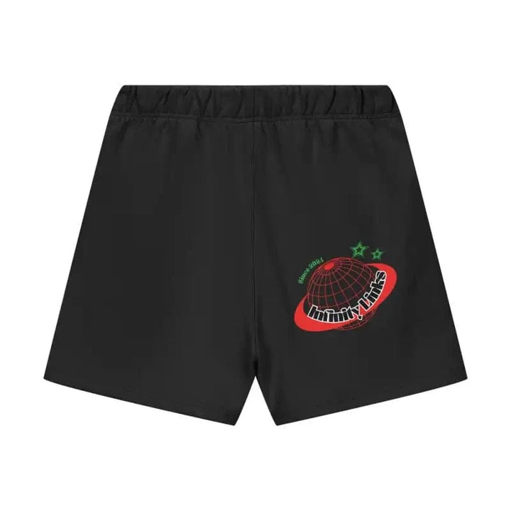 Infinity Links Streetwear Heavyweight Fleece Street Shorts - Heretic - s Streetwear - Casual Streetwear -