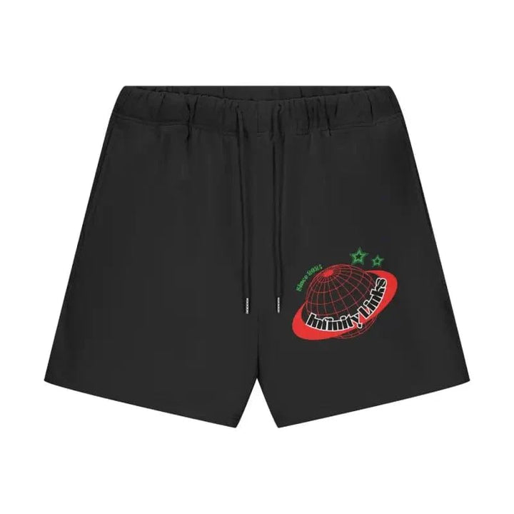 Infinity Links Streetwear Heavyweight Fleece Street Shorts - Heretic - s Streetwear - Casual Streetwear -
