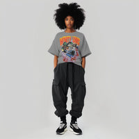 Infinity Links Temptations Acid Wash Oversize T-Shirt by Shop FNDMNTLS - Tshirts, 100% Cotton, 100% Cotton Shirt