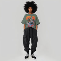 Infinity Links Temptations Acid Wash Oversize T-Shirt by Shop FNDMNTLS - Tshirts, 100% Cotton, 100% Cotton Shirt