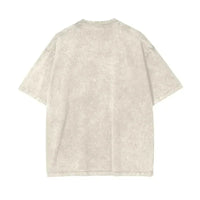 The World is Yours Acid Wash Oversize T-Shirt by Shop FNDMNTLS - Tshirts, ,