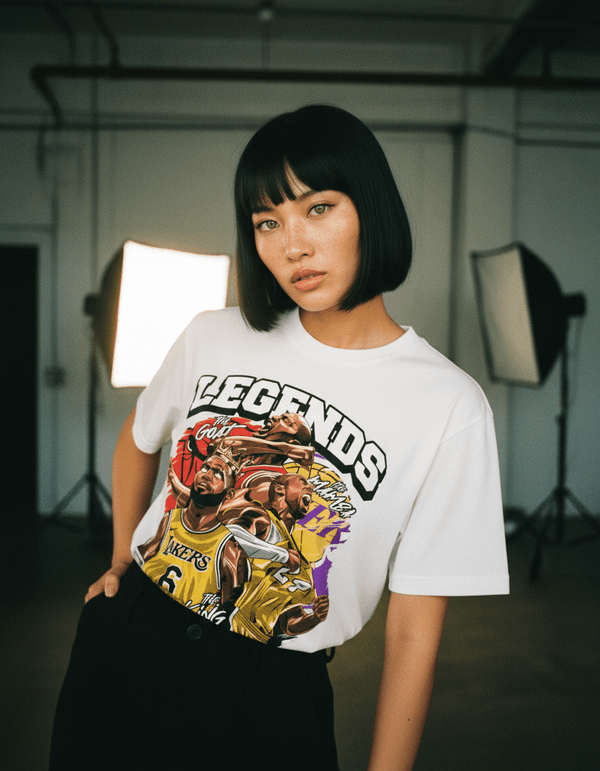Legends Pure Cotton T-Shirt - Casual Essential by Shop FNDMNTLS - Tshirts, casual wear, Cotton T-shirt