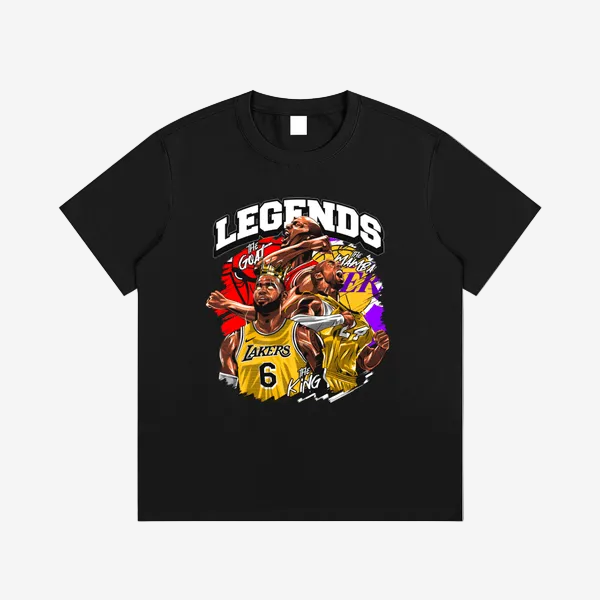Legends Pure Cotton T-Shirt - Casual Essential by Shop FNDMNTLS - Tshirts, casual wear, Cotton T-shirt