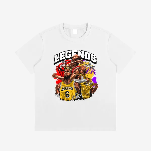 Legends Pure Cotton T-Shirt - Casual Essential by Shop FNDMNTLS - Tshirts, casual wear, Cotton T-shirt