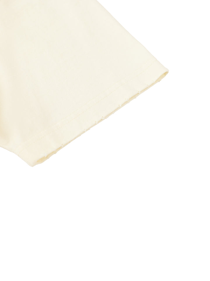 Sleeve of the light apricot Standard Bearer Vintage Wash T-Shirt