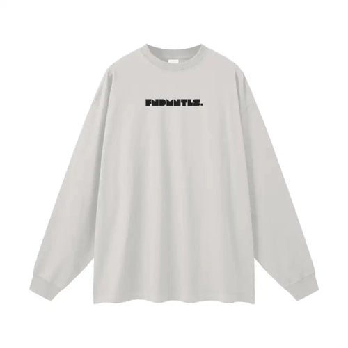 Heavyweight Earth Tone Long Sleeve Graphic T-shirt by Shop FNDMNTLS - Tshirts, autumn clothing, casual wear
