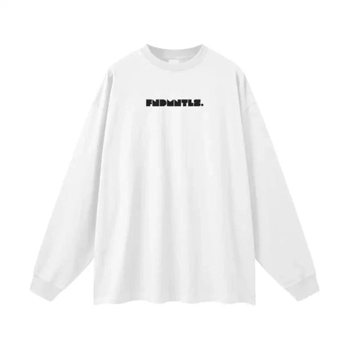 Heavyweight Earth Tone Long Sleeve Graphic T-shirt by Shop FNDMNTLS - Tshirts, autumn clothing, casual wear