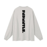Heavyweight Earth Tone Long Sleeve Graphic T-shirt by Shop FNDMNTLS - Tshirts, autumn clothing, casual wear