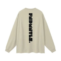 Heavyweight Earth Tone Long Sleeve Graphic T-shirt by Shop FNDMNTLS - Tshirts, autumn clothing, casual wear