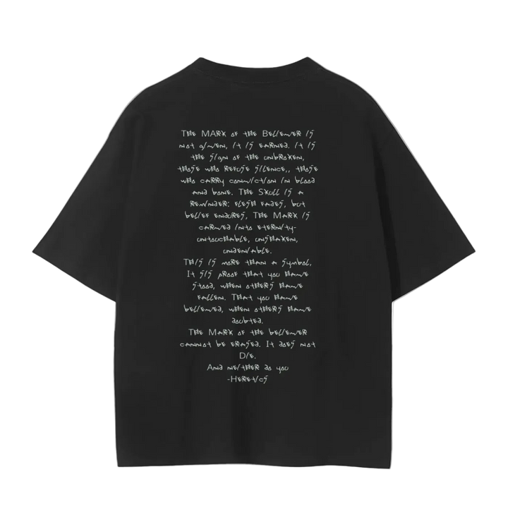 Mark of the Believer Unisex Seamless T-Shirt by Shop FNDMNTLS - Tshirts, 100% Cotton, Armor of God