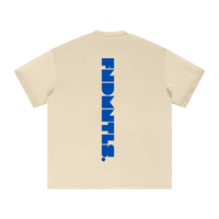Mets Blue Heavyweight Earth Tone T-Shirt by Shop FNDMNTLS - Tshirts, Casual Streetwear, casual wear