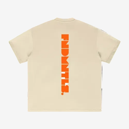 Mets Orange Heavyweight Earth Tone T-Shirt - Heretic - s Streetwear - casual wear - Cotton T-shirt
