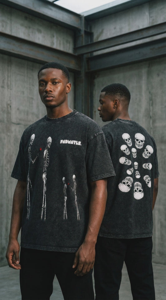 Nephilim Oversized Graphic Tee | FNDMNTLS