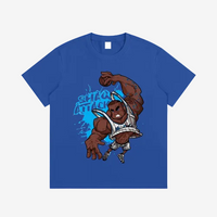 Shaq Attack Cotton T-Shirt: Comfort & Style Essential by Shop FNDMNTLS - Tshirts, Casual Streetwear, casual wear