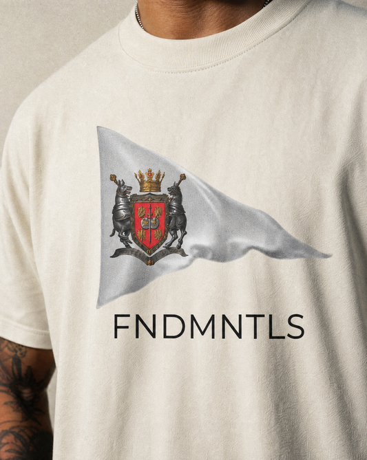Standard Bearer Vintage Wash Tee| FNDMNTLS