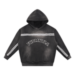 Sun Fade Contrast Tape Fleece Hoodie by Shop FNDMNTLS - hoodies, Casual Streetwear, FNDMNTLS