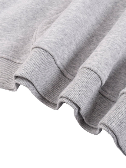 Sun Fade Contrast Tape Fleece Hoodie by Shop FNDMNTLS - hoodies, Casual Streetwear, FNDMNTLS