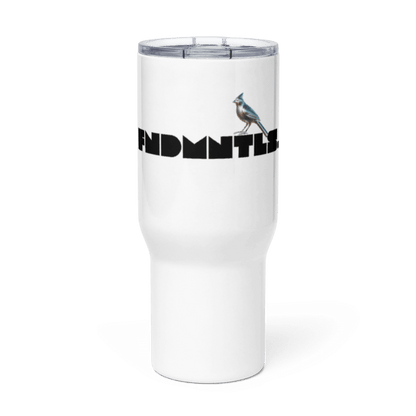 Travel Mug with handle : Keep your drinks handy on the go! by Shop FNDMNTLS - travel mug, dishwasher safe mug, FNDMNTLS