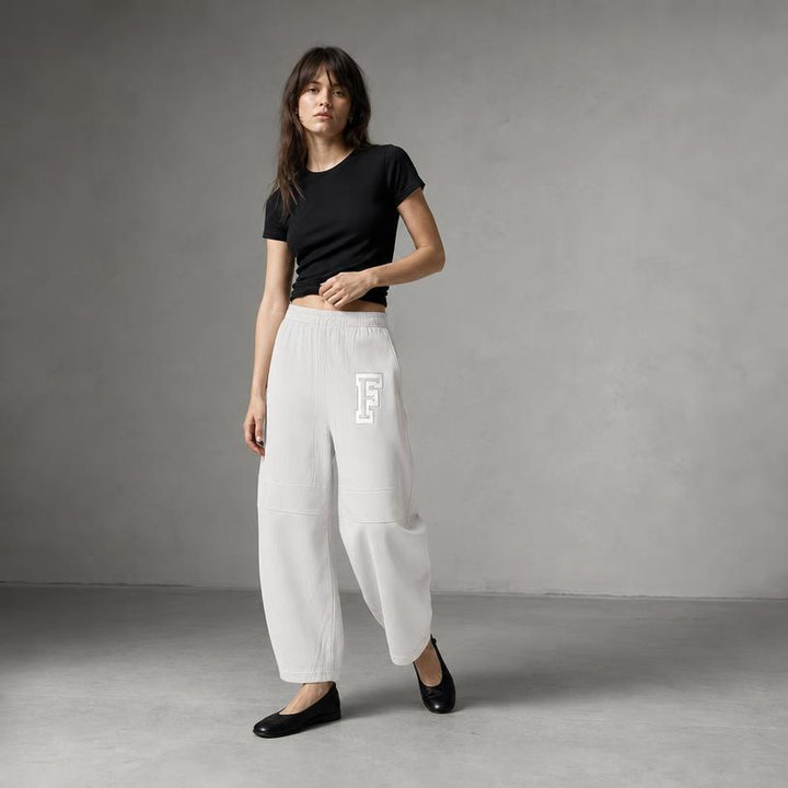 Chef Barrel Palazzo Pants | FNDMNTLS