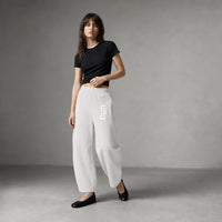 Chef Barrel Palazzo Pants | FNDMNTLS