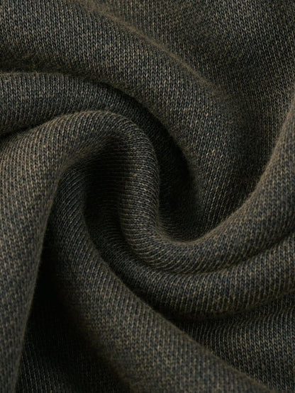 Vintage Washed Frayed-Hem Hoodie - Heretic - s Streetwear - casual wear - FNDMNTLS -