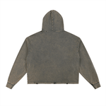 Vintage Washed Frayed-Hem Hoodie - Heretic - s Streetwear - casual wear - FNDMNTLS