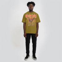 Web of Life Oversize Snow Washed T-Shirt by Shop FNDMNTLS - Tshirts, 100% Cotton, Casual Fashion
