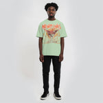 Web of Life Oversize Snow Washed T-Shirt by Shop FNDMNTLS - Tshirts, 100% Cotton, Casual Fashion